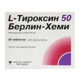 L-Тироксин 50 Берлин-хеми, 50 мкг таб. №50