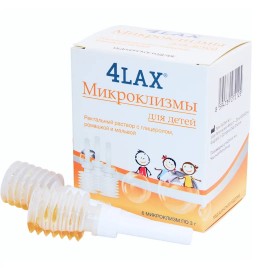 Микроклизмы для дет. 4Lax, 3 г, №6